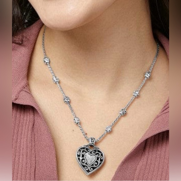 Brighton Reno Heart Reversible Necklace - Picture 10 of 13